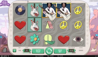 Игровой автомат Jimi Hendrix - в казино Вулкан проведи выгодно время